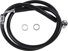 Drag Extended Stainless Steel Front Brake Line Kit 31-1/2" FXBRS 18-20 1741-5811