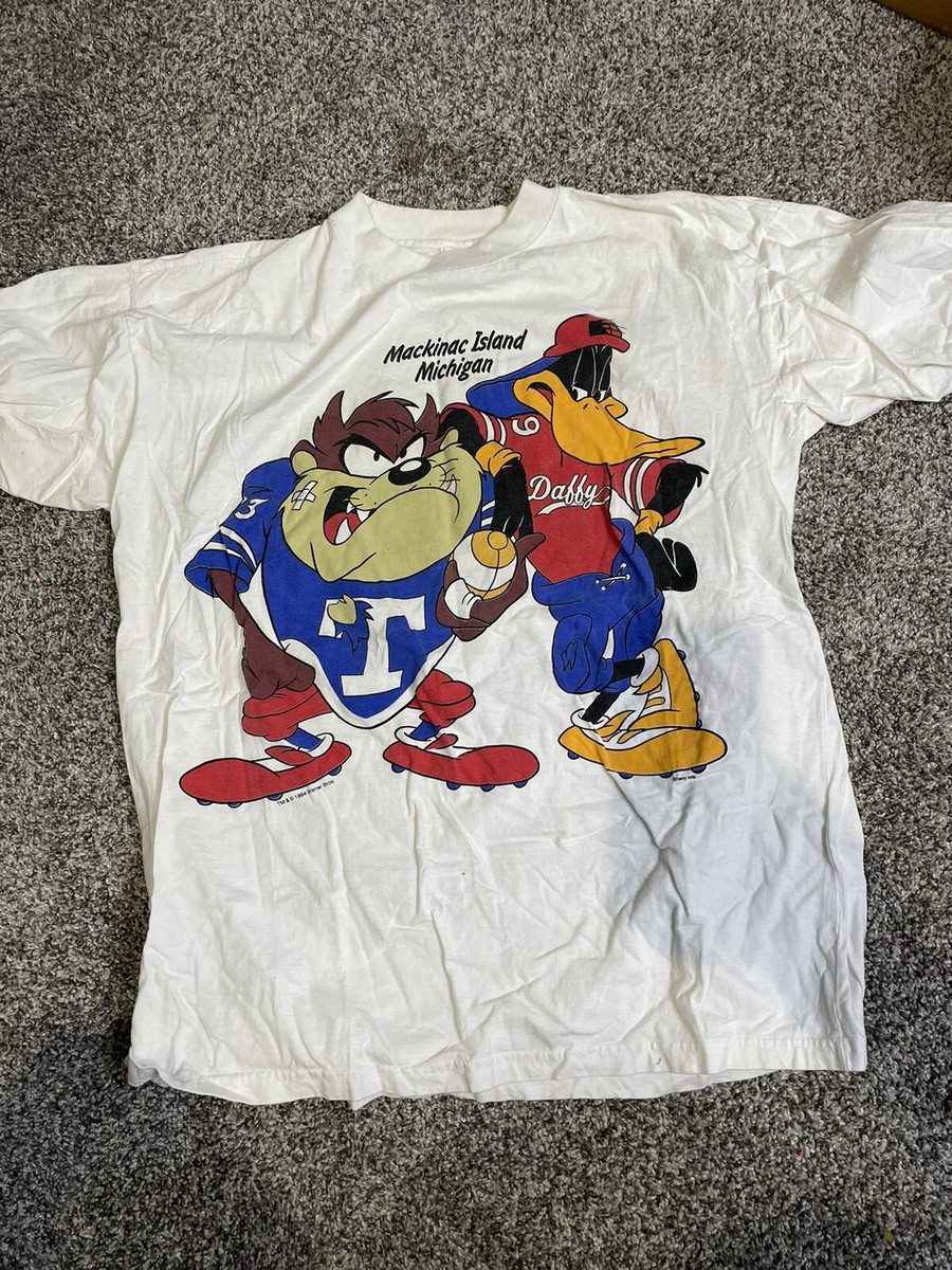 Maillot De Baseball Vintage Warner Bros. Looney Tunes – 1994 – Coton – Taille ?