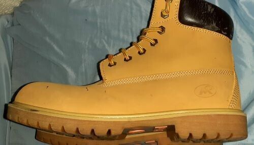 Nice Mountain Gear Stallion 2 Boots Size 10 Tan Barely Used Synthetic Work Boots - Picture 8 of 10