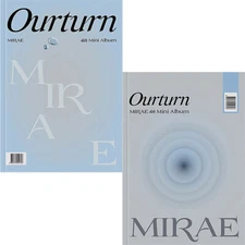 MIRAE OURTURN 4th Mini Album 2 Ver SET 2CD+POSTER+2 Photo Book+4 Card+4 Mark+etc