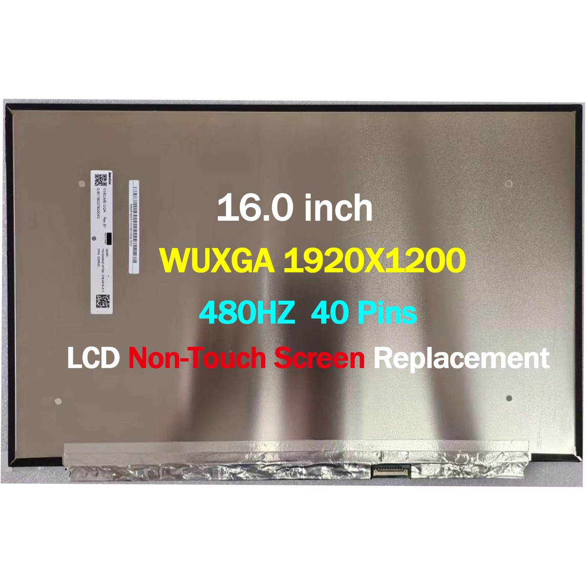 Innolux N160JME-GQA 16インチ液晶パネル 1920×1200 Innolux N160JME-GQA 16インチ液晶パネル 1920×1200 - メルカリ