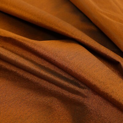 Neuer weicher glatter Polsterstoff hellrost orange Farbe Chenille-ähnlicher Effekt