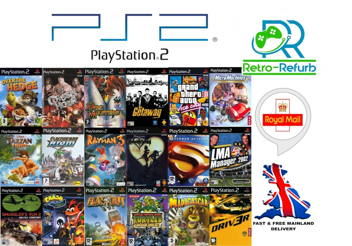 30 Jogos Ps2 A Sua Escolha Compatível C/ Ps2