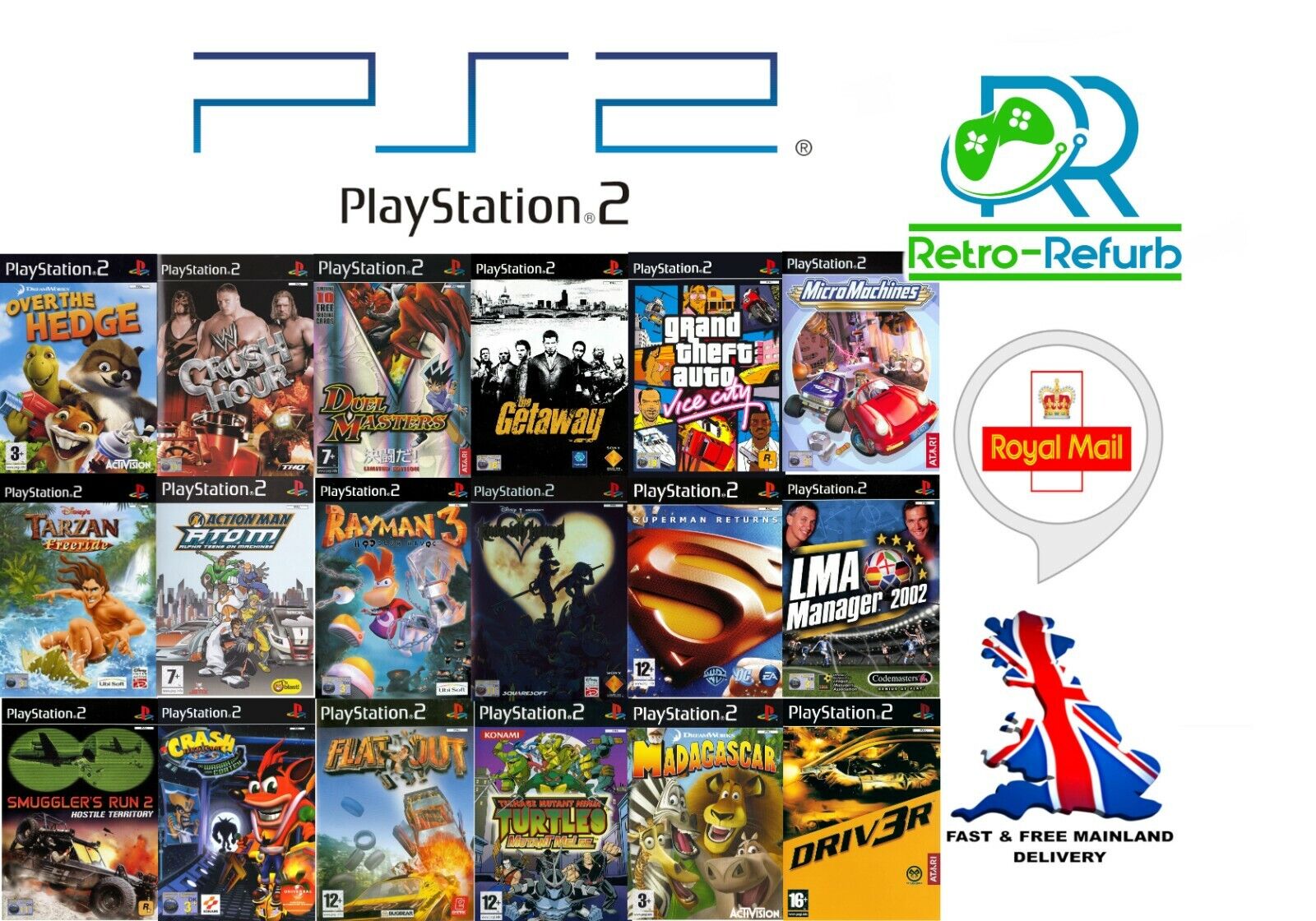 Playstation 2 PS2 Games - PAL - Choose Your Title - Complete - UK Fast  Shipping