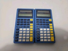 Lot Of 2 Texas Instruments Math Explorer Calculator W/ Cover Tested Works