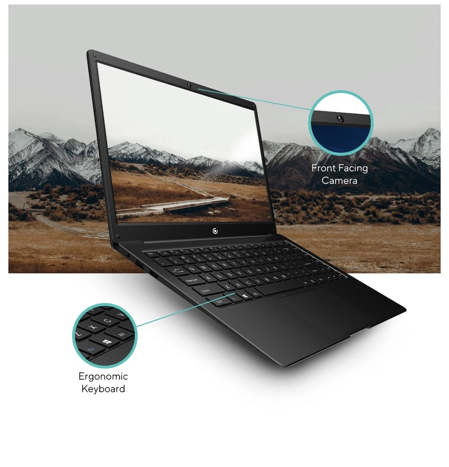 Core Innovation CLT136401BL 14” Notebook - intel atom Z3850 - 4gb RAM - 64GB SSD - Image 4 of 4