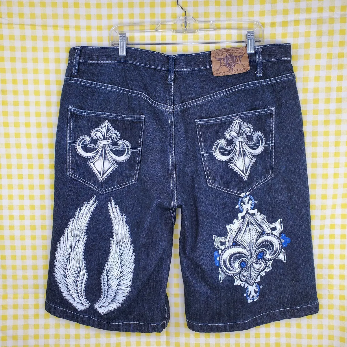 Shorts with painted pockets sale