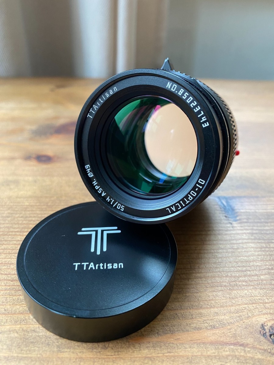 TT artisan 50mm Leica M mount Perfect condition used UK