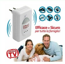 scaccia insetti pest reject anti topi ragni mosche zanzare formiche scarafaggi  