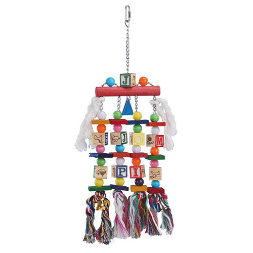 Nobby Dschungel Toy 50X15 Cm Vogelspielzeug KäFigspielzeug Papagei Sittich Vogel-image