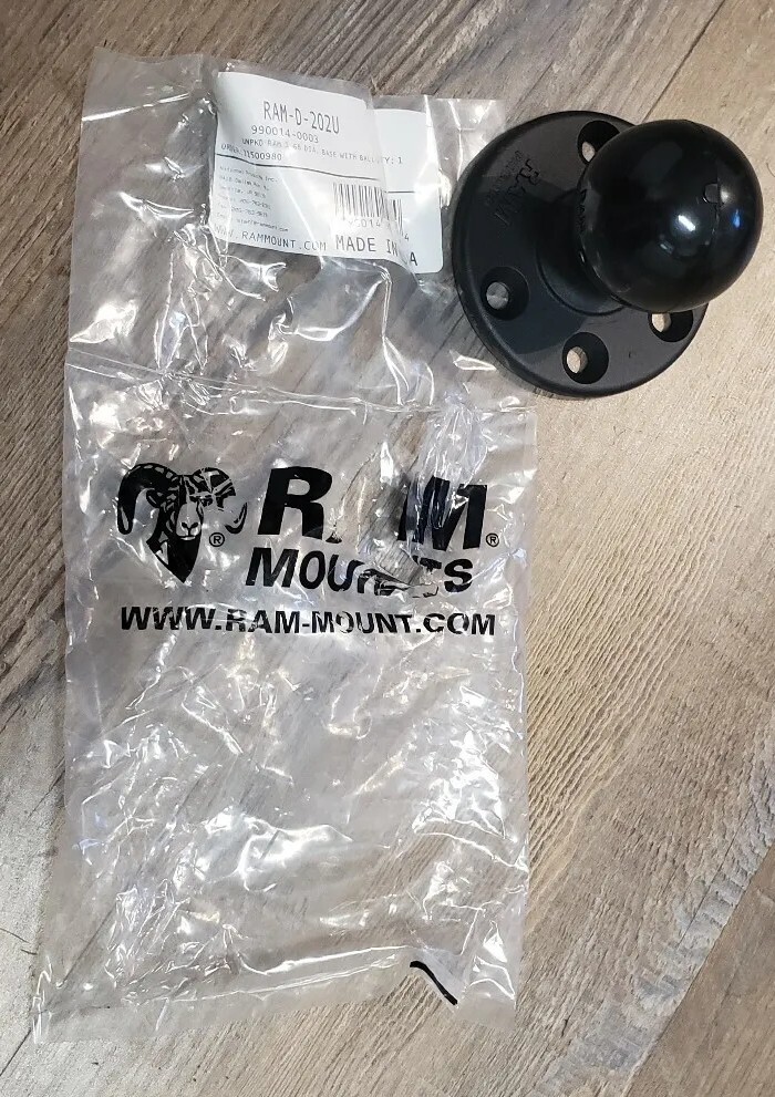 Staffa Piastra RAM MOUNT RAM DIS 103 1U Per Collegare Monitor Con - Foto 9