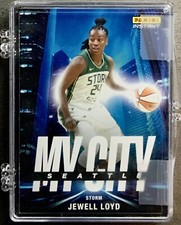 (25) LOT  2024 WNBA Panini Instant My City MC-12 SSP #’D 1/1224 Jewell Loyd