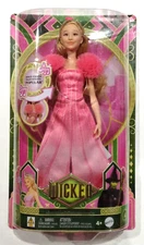 MATTEL WICKED Singing Posable Doll - GLINDA Sings 'Popular' (URL Misprint)