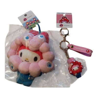 2set New Japan Expo 2025 My Melody Kitty Osaka Expo Sanrio Plush