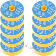 10 x Hoover Washable Lifetime Pre Motor Round Side Filter for Dyson DC07 Allergy