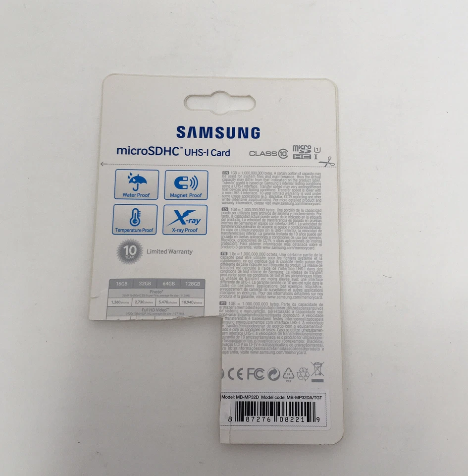 Samsung 32GB EVO MicroSDHC UHS-I Card ( Without Adapter) - Image 2 of 4