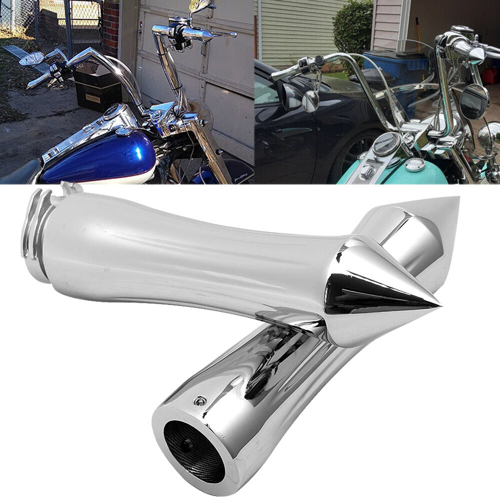 1'' Spike Handle Bar End Hand Grips For Honda VTX1300 1800 Shadow