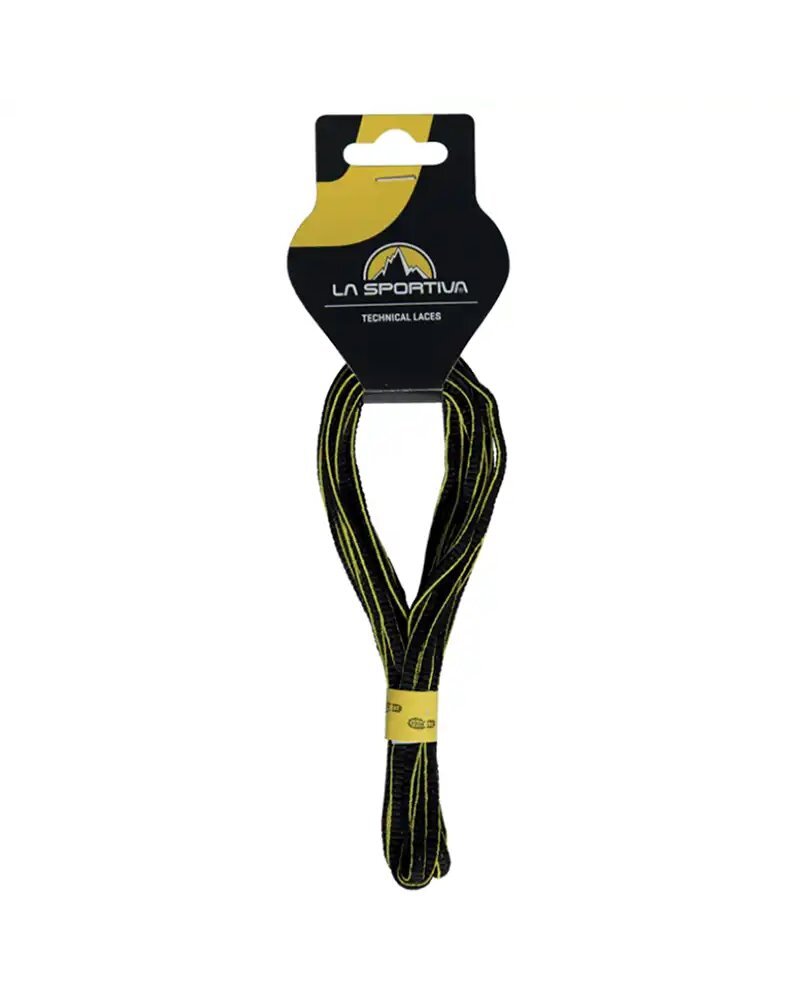 La Sportiva Mountain Race 132/52 Lacci Scarpe Trail Running, Black/Yellow