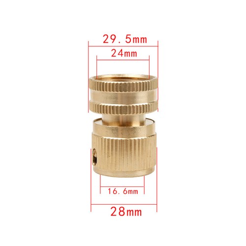 Set Connettore Rubinetto Tubo Acqua Spina Rapida Filettatura Rubinetto Senza Fili Adattatore Rondelle - Foto 7 di 8