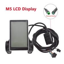 36V/48V/60V Mountain E-Bike M5 5 Pin LCD Display Screen Meter Speedmeter