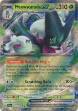 x1 Meowscarada ex - 015/193 - Double Rare Pokemon SV02 Paldea Evolved M/NM