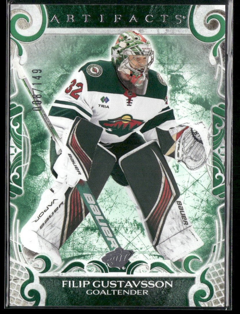 24/25 2024-25 UD ARTIFACTS HOCKEY -EMERALD & ORANGE  *U PICK FROM LIST*