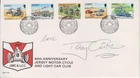 TONY CHRISTIE SIGNED JERSEY FDC