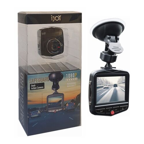 iJoy Safeguard 1080p Dash Camera With Night Vision & 2.5" Screen - Afbeelding 1 van 4