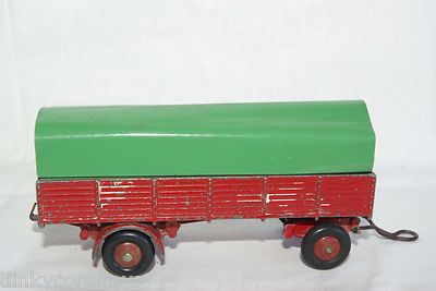 Dinky Toys 70 – Remorque Bâchée En Boîte D’origine – Occasion