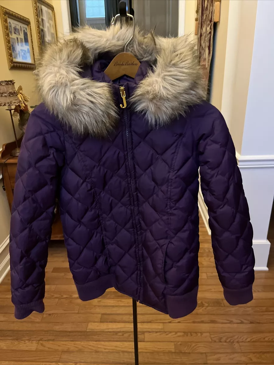 Parka with 2025 coloured fur hood