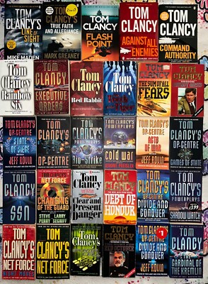 Tom Clancy Buchpaket - Krimi, Thriller, Krimi, Detektiv, Spannung, Action