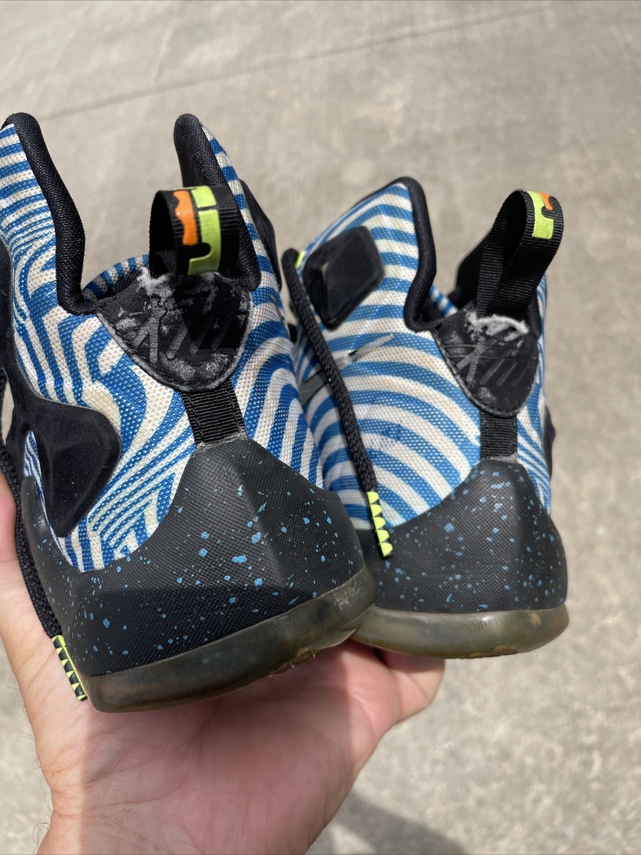 NIKE LEBRON James XIII 13 GS UNRELEASED BLUE WHITE BLACK 808709 sz