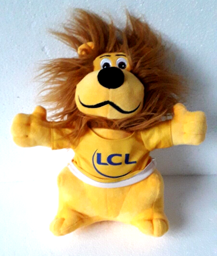 Peluche Lion Crédit Lyonnais 30 Cm - Tour De France Cycliste 2018 - Occasion