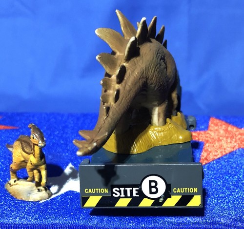 1997 Parque Jurásico El Mundo Perdido con Stegosaurus y Parasaurolophus *Usado - Imagen 3 de 13