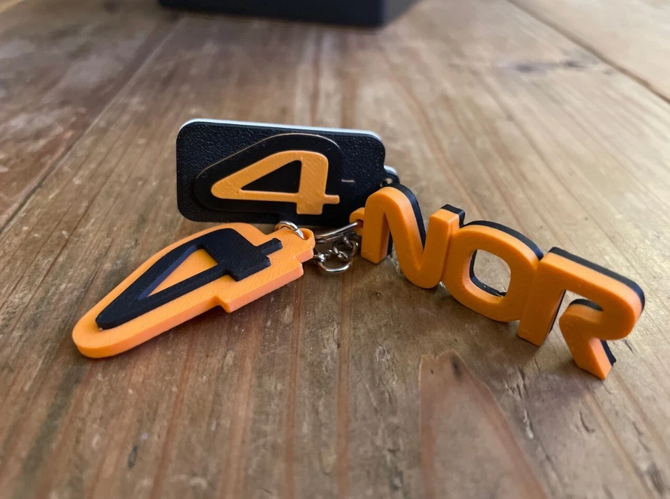 F1 Driver Keychain Lando Norris Edition | Formula 1 | F1 Gifts | 4 | - Image 2 of 3