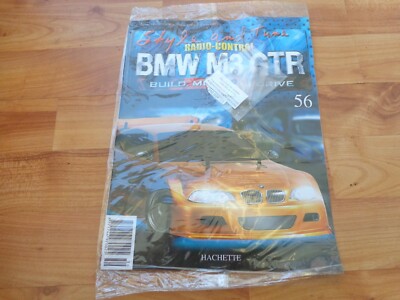 1/10 Hachette Bauen Die BMW M3 GTR RC T4SN Thunder Tiger Auto Set Ausgabe 56