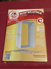 Ideal Pet Products Ruff Weather Large Wall Kit RWXLWK Fits Flap 9 3/4" 17" A7