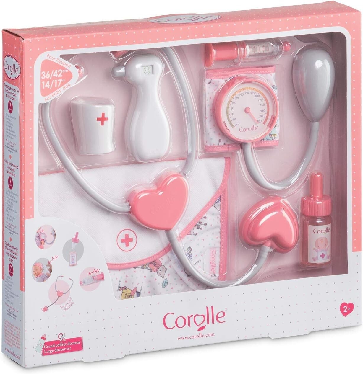 Corolle - Large Doctor Set for Baby 36 / 42 cm New