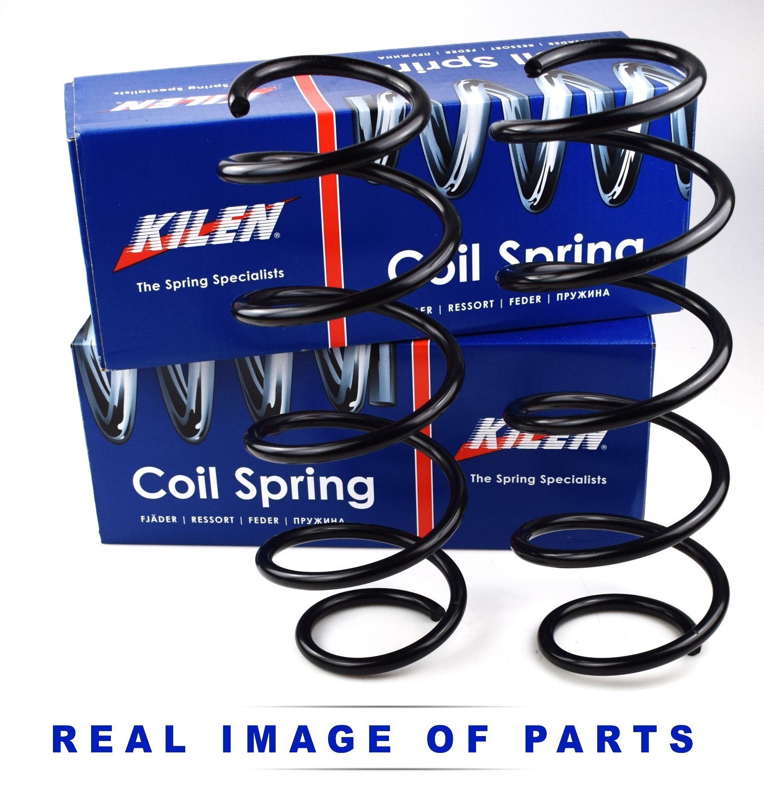 SKODA FABIA I 6Y2 6Y3 6Y5 545 1.2 1.4 (23106) KILEN FRONT AXLE COIL SPRINGS PAIR