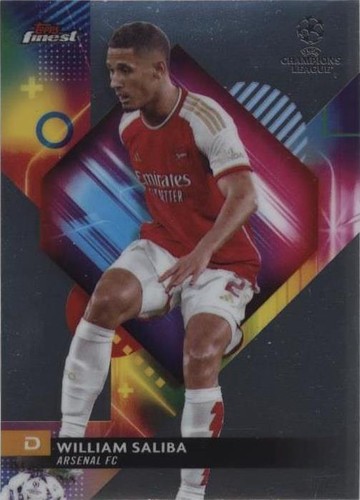 william saliba limited edition card Topps Match Attax 24/25 24 2025 LE4 Limited Edition William Saliba Arsenal  Card