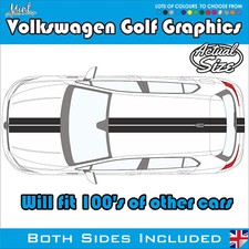 VW GOLF Volkswagen OTT VIPER Stripes Decals Stickers Vinyl Graphics Polo 001