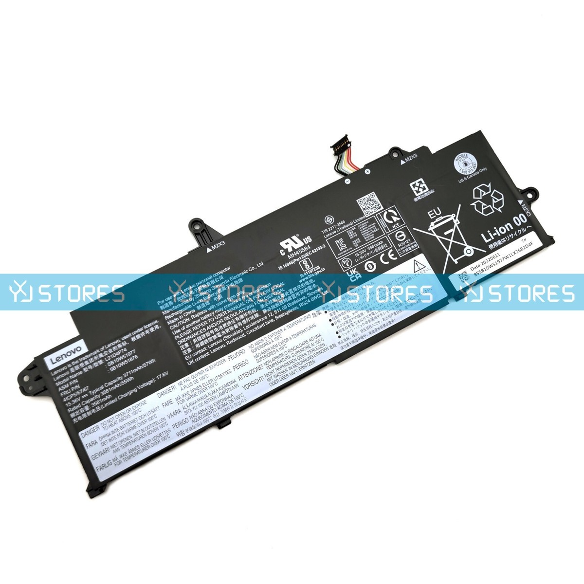 Genuine L21L4P73 L21M4P75 L21B4P71 Battery for Lenovo ThinkPad