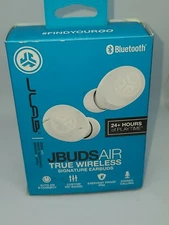 JLab Audio JBuds Air True Wireless Earbud Headphones - White FREE SHIPPING