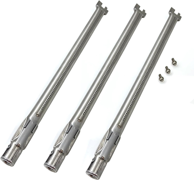 Quemador De Barbacoa Gas YOUFIRE Grill Burner Tube 19.5 Inch Replacement For Weber Genesis 300 Series, Genesis E310 E320 E330 S310 S320 S330 Gas Grills, 62752 LP 3 Burners Tube Set Fits