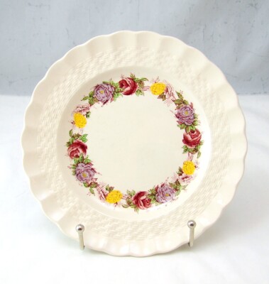Copeland Spode England Rose Briar (2/7896) Brot & Butter Platte (S) Lesen