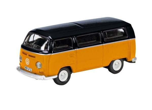 26066 Schuco 1:87 Vw T2 Bus Gelb Schwarz-image