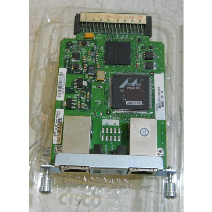 CISCO HWIC-2FE 2 Port Layer 3 High Speed WAN Interface Card for Cisco Router - Image 3 of 4