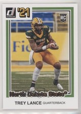 2021 Panini Chronicles Draft Picks Donruss Retro Bronze Trey Lance #34 uk2