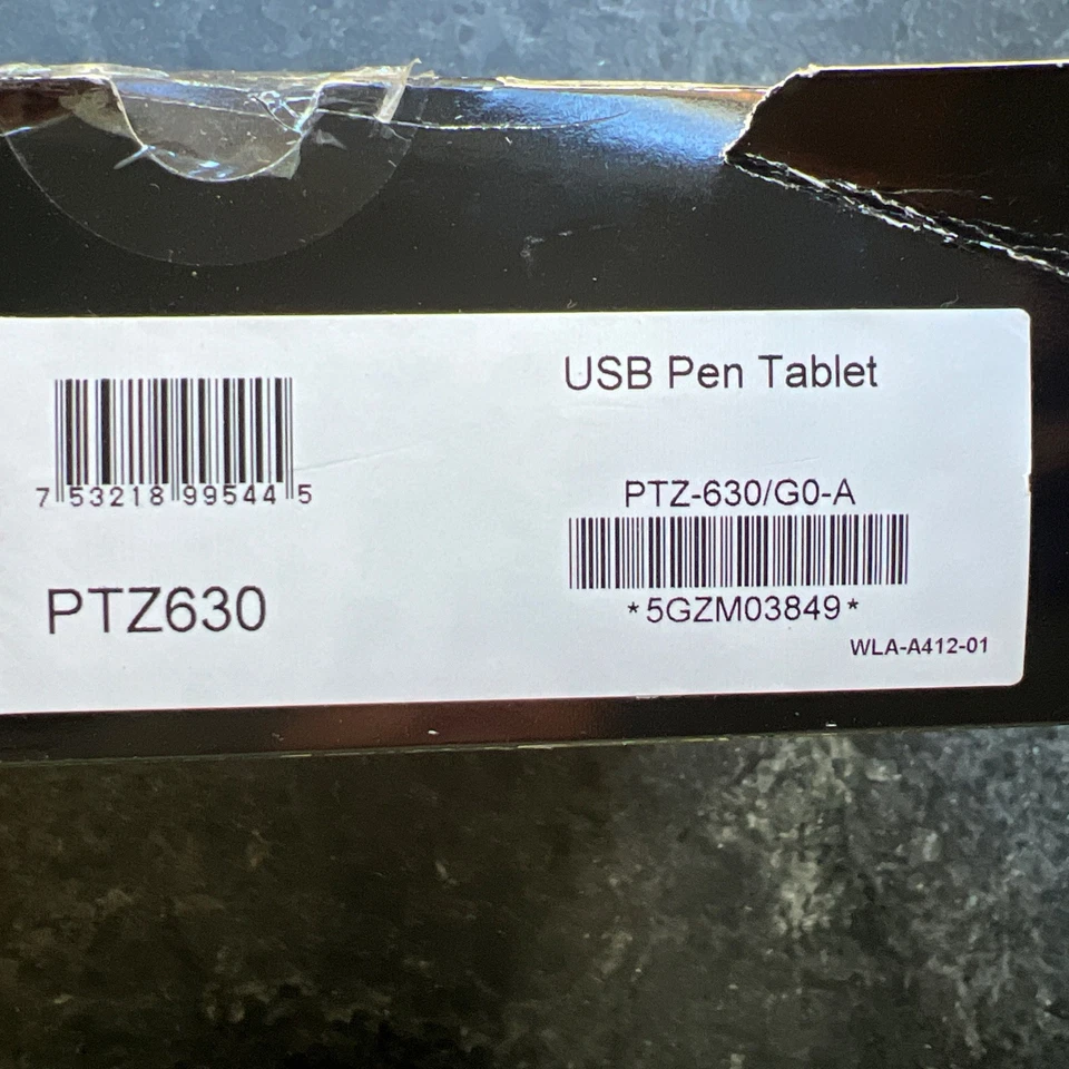 NEU Wacom Intuos3 Professional 6”x8” Format USB Tablet mit Stift Maus NEU Open Box - Bild 4 von 4