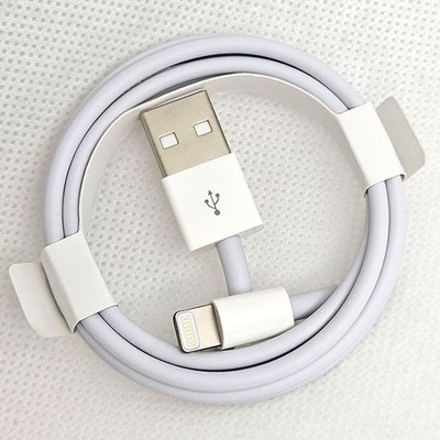 Genuine APPLE Lightning USB Cable 3.3ft (1M) for IPhone X, 12, 13, 14, PRO MAX